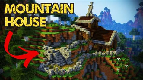 Minecraft - Mountain House Tutorial (Minecraft House) - YouTube ...