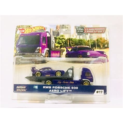 Hot Wheels Team Transport Rwb Porsche Aero Lift Shopee Malaysia