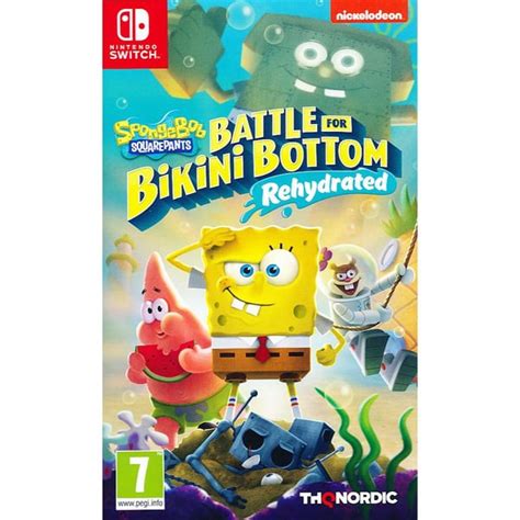 Spongebob Squarepants Battle For Bikini Bottom Rehydrated Nintendo Switch CDON