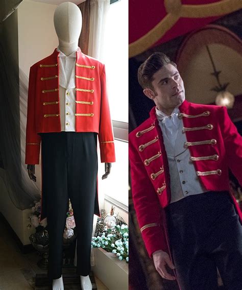 Deluxe Mens The Greatest Showman Pt Phillip Carlyle Performance Uniform Halloween Cosplay