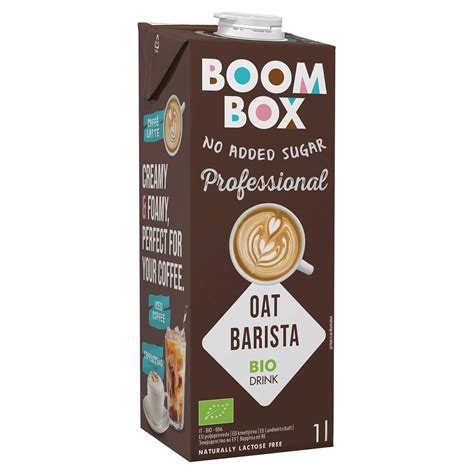 Boom Box Napitak Bio Ovseni Professional Barista 1l Boom Box Idea