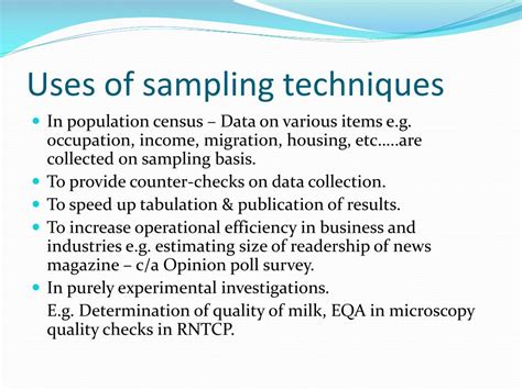 Ppt Sampling Techniques Powerpoint Presentation Free Download Id1677543