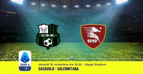 Pronostico Sassuolo Salernitana Gior Serie A