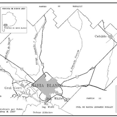 UbicaciÓn GeogrÁfica De BahÍa Blanca Download Scientific Diagram