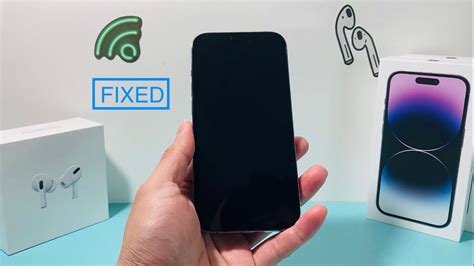 How To Fix Iphone 14 Black Screen Youtube