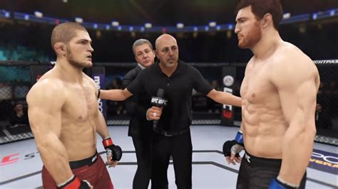 Khabib Vs Ruslan Magomedov EA Sports UFC 3 CPU Vs CPU YouTube