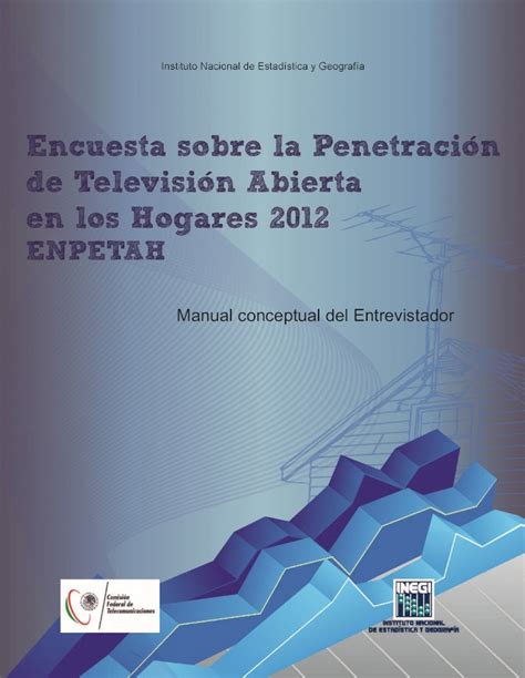 PDF Manual Conceptual Del Entrevistador ENPETAH 2012 Internet