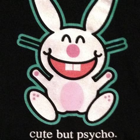 Happy Bunny Jim Benton Hot Topic Vintage T Shirt Tee Depop
