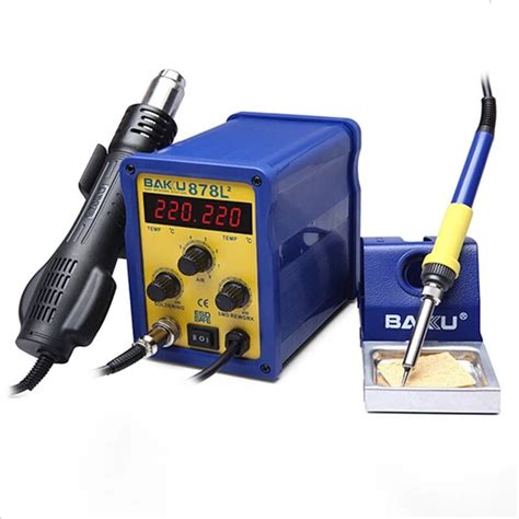 Baku L Double Digital Display Hot Air Gun Disassembly And Welding Station Picclick Ca