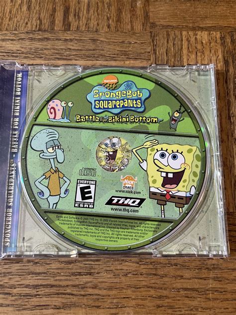 SpongeBob SquarePants Battle For Bikini Bottom PC CD Rom EBay