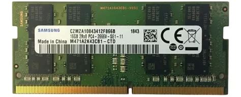 Memoria De Notebook 16gb Ddr4 2666v M471a2k43db1 Samsung Parcelamento