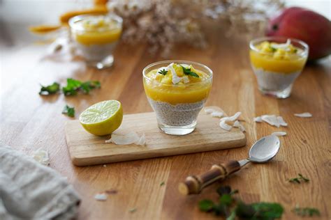 Chia Pudding Coco Mangue Les P Pites De Noisette