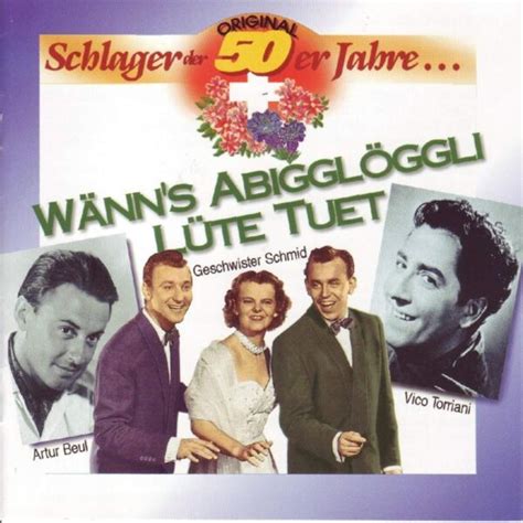 SCHLAGER DER 50ER WÄNNS ABBIG phono schop ch