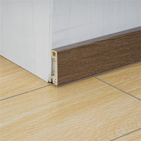 Cheap Price Mm Bedroom Plastic Baseboard Molding Pvc Chamfered