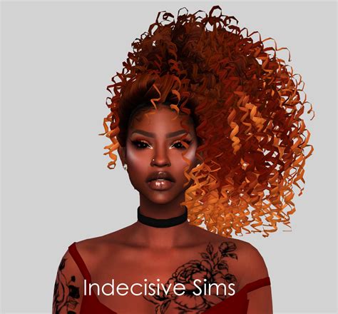 Sims 4 black curly hair cc - festivalvfe