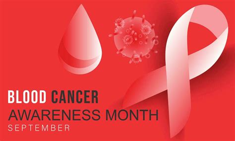 Blood Cancer Awareness Month Background Banner Card Poster