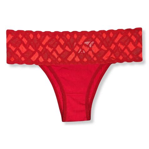 Kit c Calcinha Tanga Cós em Renda Michelle Galé Lingerie Calcinhas sutiãs cuecas meias