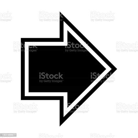 vektor ikon simbol panah  web  aplikasi  piktogram warna