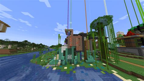 More progress, now with water elevators! : r/minecraft_highlights