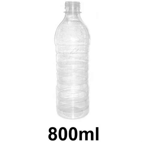 Ml Transparent Pet Plastic Bottle Capacity Liter At