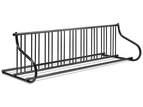 Double Sided Grid Bike Rack 18 Bike Capacity Black H 2541bl Uline