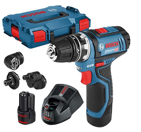 Акумулаторен винтоверт 12V, 2Ah, 30Nm, 1/4", шестостен, 1- 10mm, GSR ...