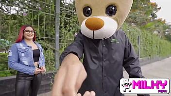 Rosario Is Horny On The Street And Ends Up Fucking Milky Bear Don T Look At Him If You Re