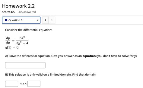 Solved A) Solve the differential equation. Give you answer | Chegg.com