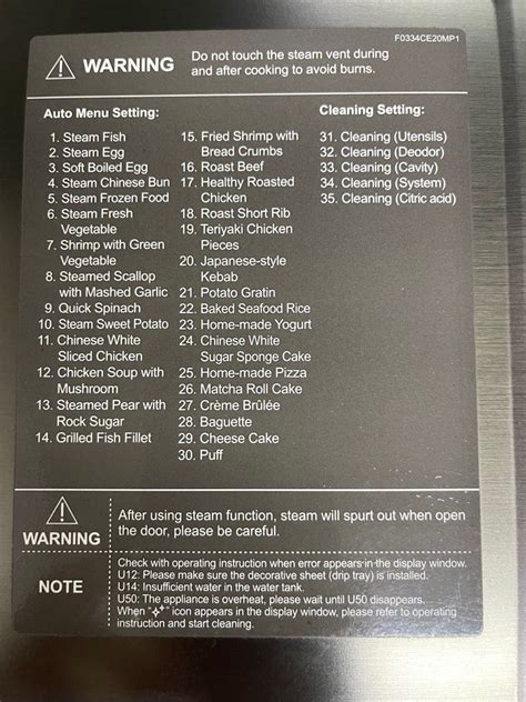 Panasonic NU-SC300B, TV & Home Appliances, Kitchen Appliances, Ovens ...