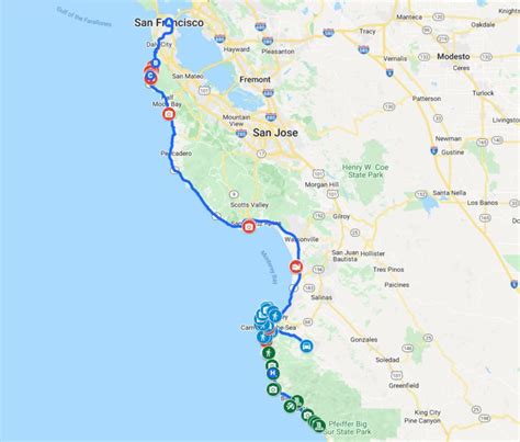 Days On The Pacific Coast Highway San Francisco To Big Sur Itinerary