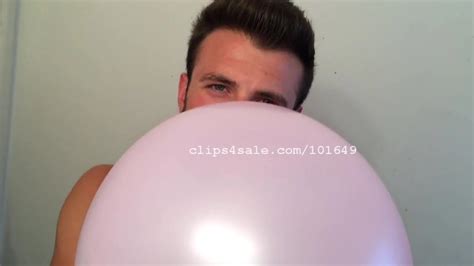 Balloon Fetish Chris Blowing Balloons Gay Man Porn By Clips4Sale XHamster