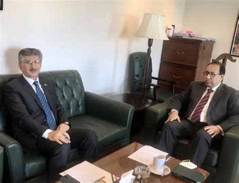 Iraqi Ambassador In Islamabad Meets Undersecretary Of Pakistani Foreign