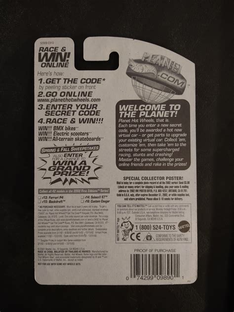 Hot Wheels First Editions Backdraft Momc Etsy