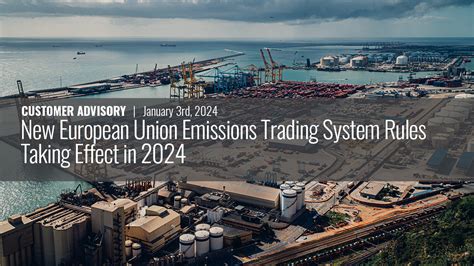 New European Union Emission Trading System Rules Taking Effect In