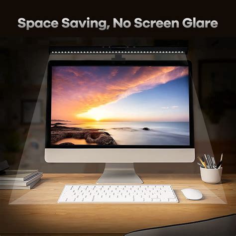 LED лампа за монитор, USB зареждане, 5W, Черен - eMAG.bg