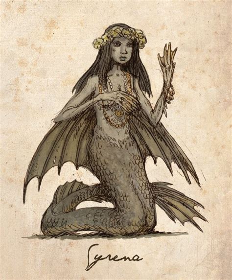 Сирена | Bestiary.us