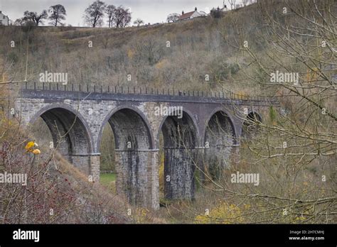 Monsal Head Viaduct Stock Photo - Alamy