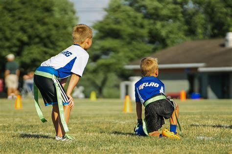 Flag Football Kids Free Photo On Pixabay Pixabay