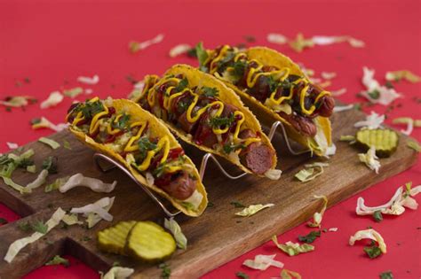 Hot Dog Taco Recipe - Mind Over Munch