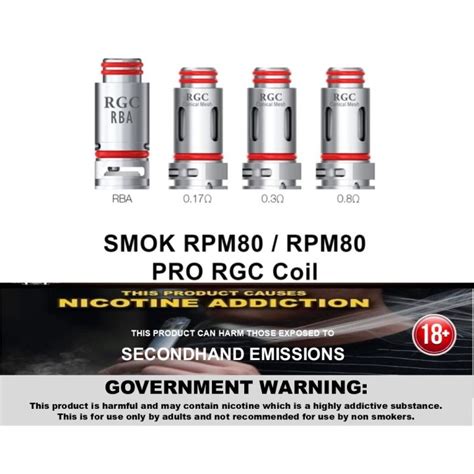 Vape Smok Rpm Rgc Coil Occ Rba Pro Fetch Pro Pc Lazada Ph