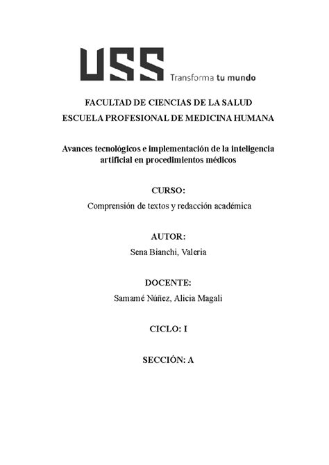 PAF Comprensión de Textos y Redacción Académica FACULTAD DE