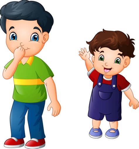 Younger Brother Illustrations, Royalty-Free Vector Graphics & Clip Art - iStock