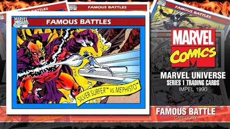 Marvel Famous Battle Silver Surfer Vs Mephisto Youtube