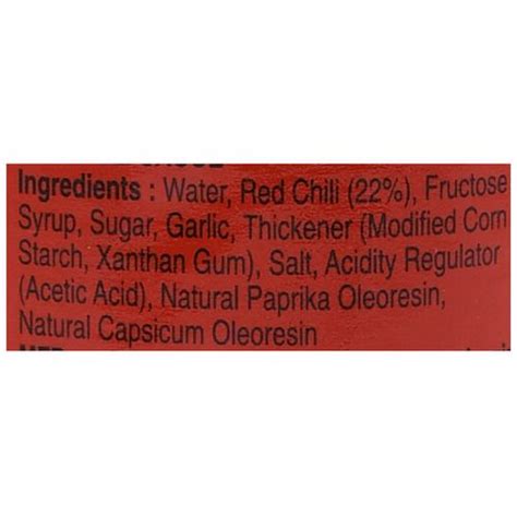 Buy Pantai Sauce Hot Chilli Ml Online At Best Price Of Rs Bigbasket