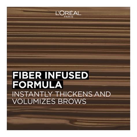 L Oreal Paris Infallible Brow Mascara Volumizing Hr Dark Brunette Fl Oz Kroger