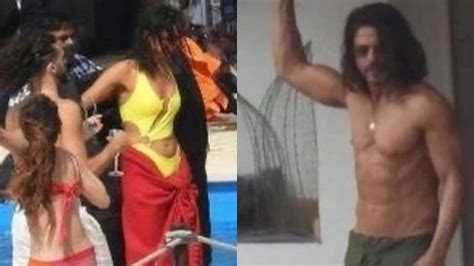 Deepika Padukone In Yellow Bikini Shah Rukh Khan S Packs Hot Up Spain During Pathaan Shoot