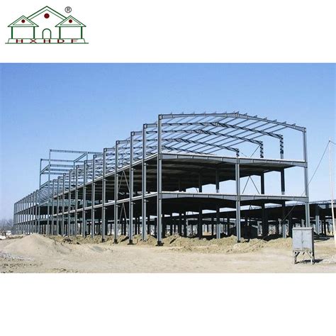 High Performance Customized Nude Packed Prefabricated Building Steel Warehouse Warehouse And