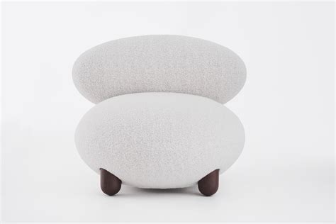 Modern Flock Lounge Chair by Noom For Sale at 1stDibs