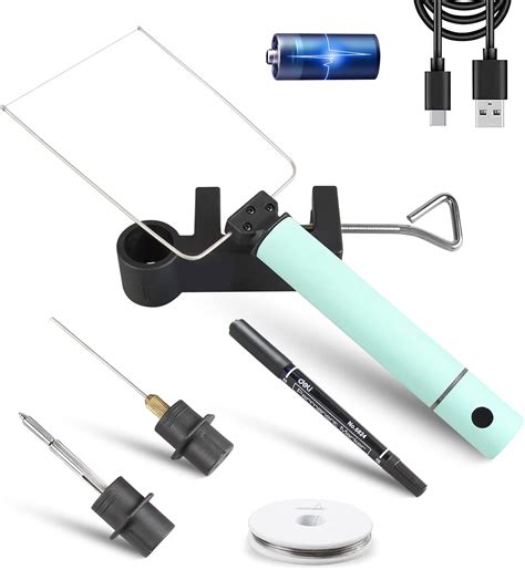 Dominox Dc V Cordless In Hot Wire Foam Cutter Machine Electric Styrofoam Hot Foam Knife Pen