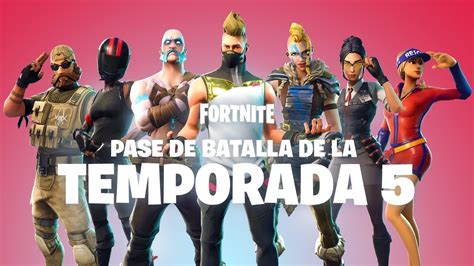 PASE DE BATALLA DE LA TEMPORADA 5 YA ESTÁ DISPONIBLE YouTube